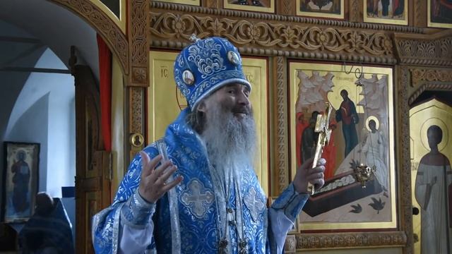 Проповедь митрополита Иоанна в день 375-летия обретения Мироносицкой иконы в Ежовском монастыре смотреть онлайн