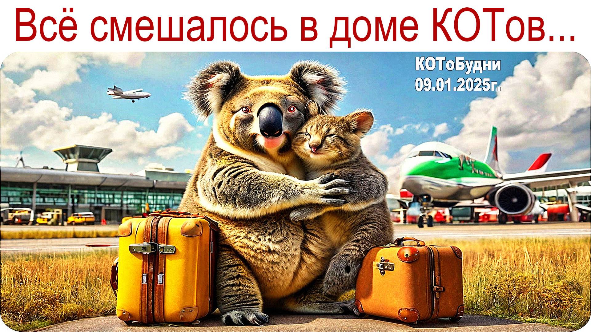 Российско-Австралийско-Китайские КОТоБудни от 09.01.2025г. смотреть онлайн