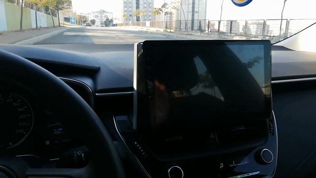 Toyota Corolla 2021 Android Multimedia Geri Görüş Kamerası Dinamik Park Çizgileri Çalışması смотреть онлайн
