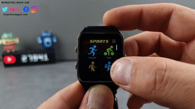 HolyHigh P1C Test, Smart Sport Watch IP68 GPS смотреть онлайн