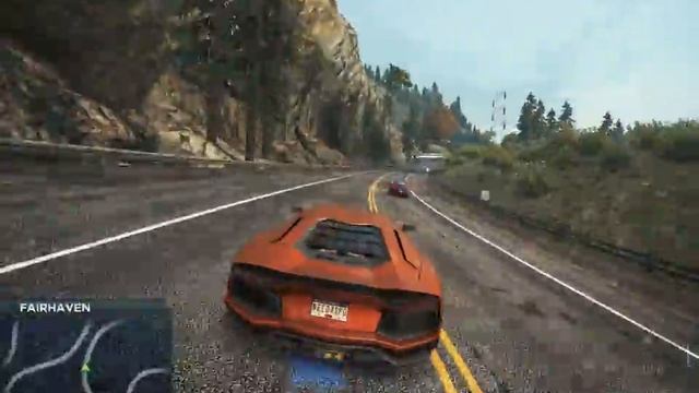 NFS:Crash in Lamborghini смотреть онлайн