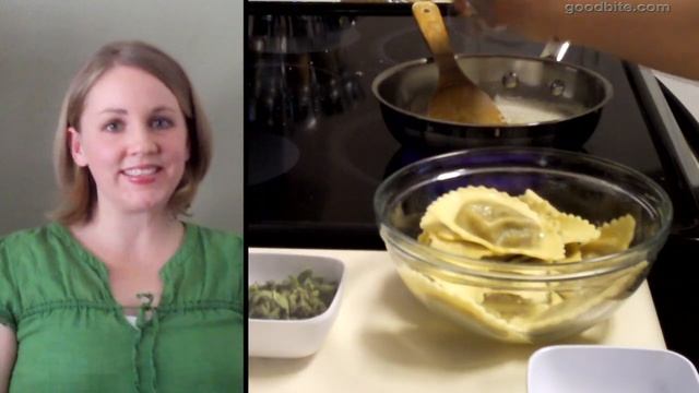 Mushroom Ravioli with Garlic Asparagus смотреть онлайн