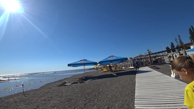 АДЛЕР. Ул. Цветочная ☼ Пляж "Мзымта". Рынок и Набережная .. смотреть онлайн