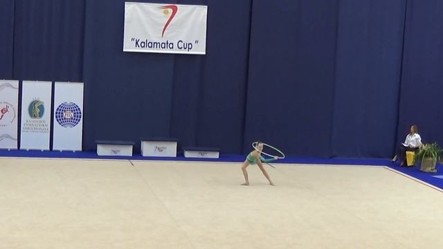 Trubach Maryia JR hoop (BLR) Kalamata Cup 2014 Finals смотреть онлайн