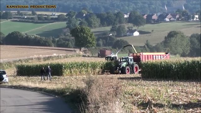 Mais Hakselen 2016 : Vital Laschet & Wiesems , Claas Jaguar 960 & 890 , 15 x Fendt смотреть онлайн