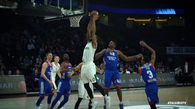 #SlowMotion: Zalgiris tops Anadolu Efes on the road смотреть онлайн