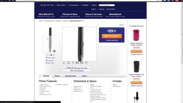 metroPCS News- Huawei Pinnacle™ 2 9/14/12 смотреть онлайн
