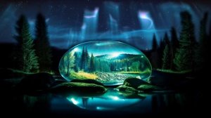 Северное сияние - Мягкая и расслабляющая музыка для медитации🧿Музыка для медитации,фоновая музыка