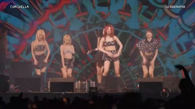 LESSERAFIM 'SMART' PERFORMANCE @Coachella 2024