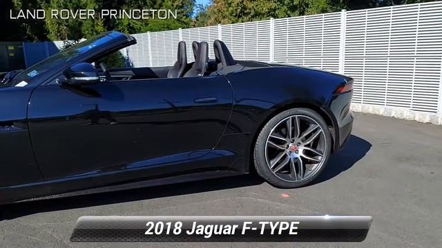 Certified 2018 Jaguar F-TYPE R-Dynamic, Princeton, NJ L15190P смотреть онлайн