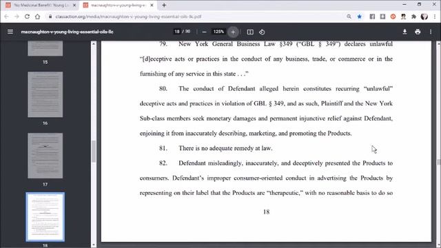 YOUNG LIVING ESSENTIAL OILS CANT BACK UP SCIENCE IN LAWSUIT | A Small AntiMLM Victory... смотреть онлайн