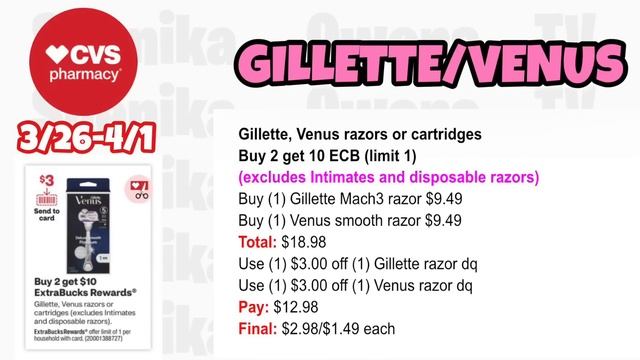CVS deals 3/26-4/1/23 | 🔥Another week of great deals| MM & cheap deals | Spend deals | g🔥itches смотреть онлайн