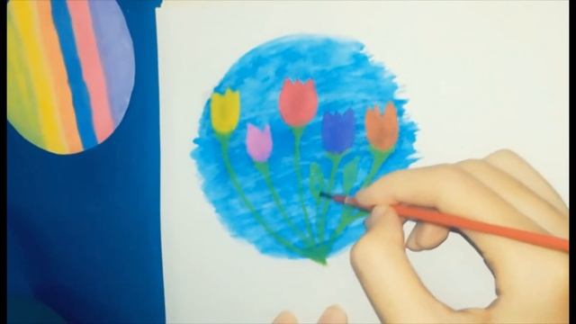 Wall Decor Mini Water Color Paintings || A and S Creations || Affordable decor Ideas смотреть онлайн