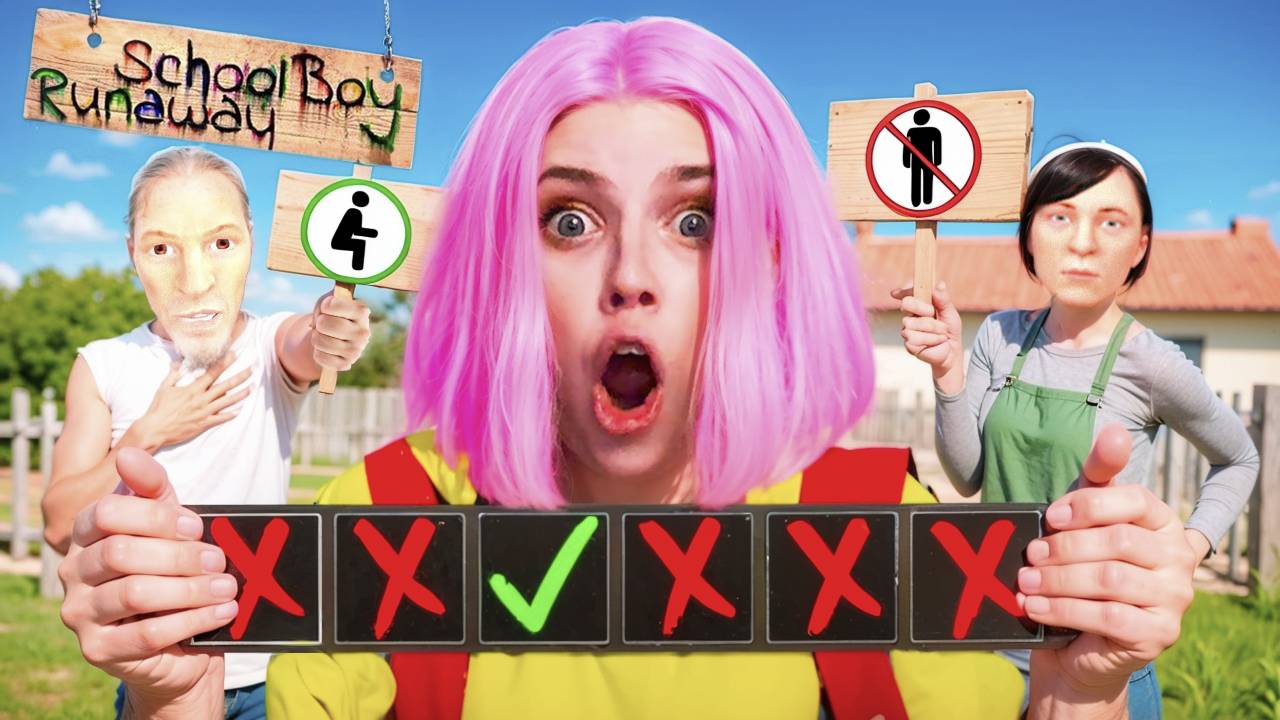 СКУЛБОЙ, но АЛИНКЕ НЕЛЬЗЯ СТОЯТЬ И1 ЯЧЕЙКА ЧЕЛЛЕНДЖ! 2 ИСПЫТАНИЕ В SCHOOLBOY RUNAWAY смотреть онлайн