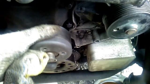 Оторвался шкив вентилятора развалился подшипник газель каминс (Cummins) дизель 2.8 смотреть онлайн