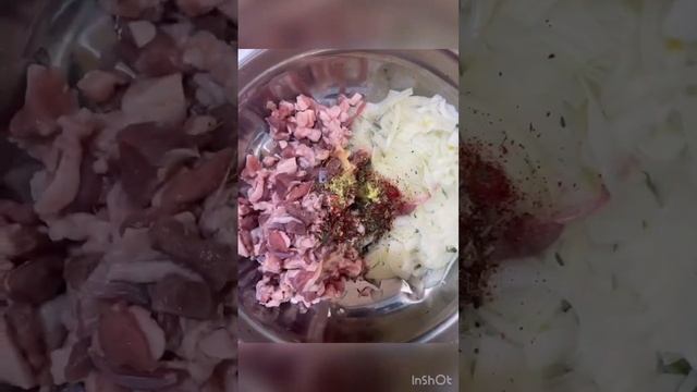 Восточная Самса обожаю просто. #food #cooking #recipe #breakfast #salad #chicken смотреть онлайн