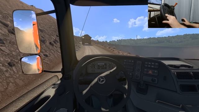 AXOR 2544 NO TRUCK - SUBIDA DA VALE COM MUITO PESO - ETS 2 MODS BR смотреть онлайн