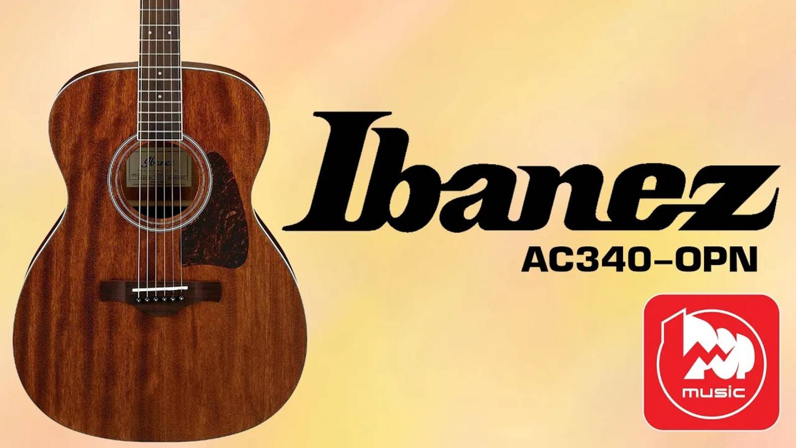 Акустическая гитара Ibanez AC340-OPN смотреть онлайн