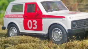 ВАЗ 2121 Нива скорая медицинская помощь.