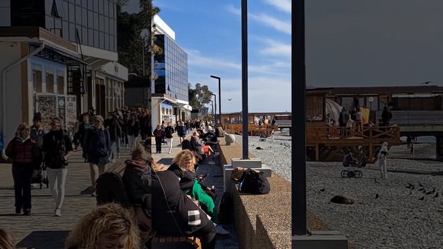 АДЛЕР. НАБЕРЕЖНАЯ. 21 МАРТА. смотреть онлайн