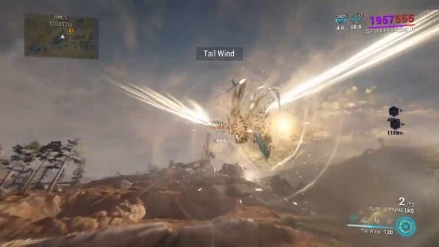 Unleash the Sky Queen: Zephyr Takes Flight in Eidolon's Open World! Warframe Showcase смотреть онлайн