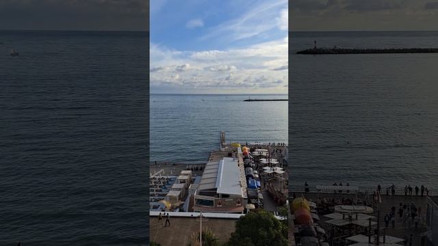СОЧИ. ПЛЯЖ МОРЕ. ВИД СВЕРХУ. #beach #море смотреть онлайн