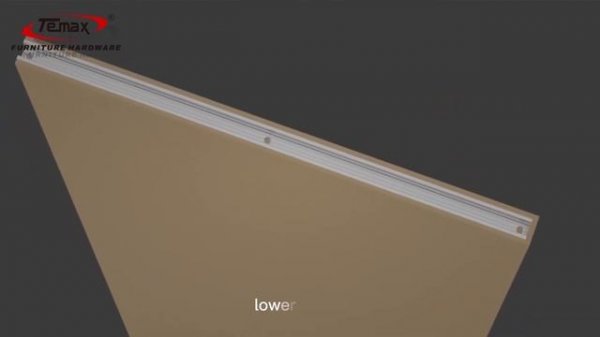 Pocket door sliding push open and soft close system update connection fittings