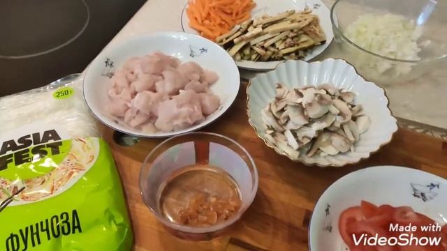 Готовим фунчозу смотреть онлайн