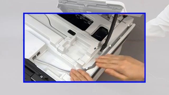 Connect telephone line and power cord | Brother Inkjet All-in-Ones смотреть онлайн