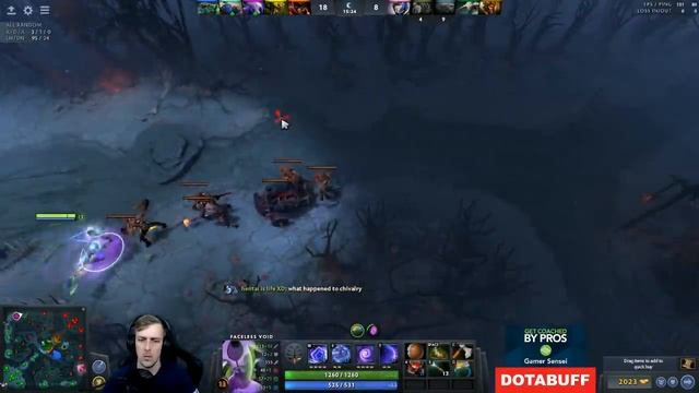 Purge Plays Faceless Void w/ Slacks смотреть онлайн