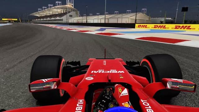 F1 2017 Onboard | Bahrain | Ferrari смотреть онлайн