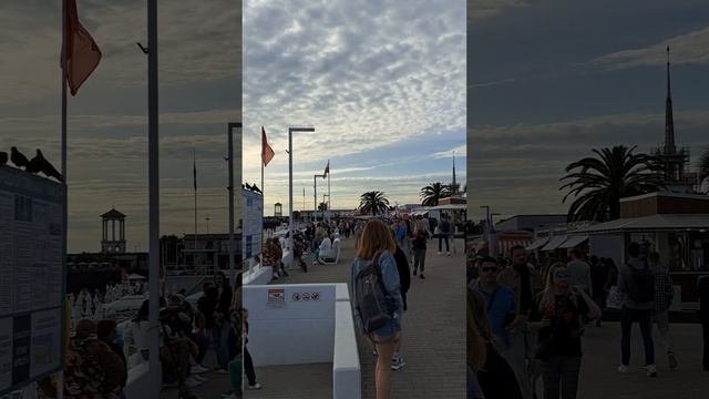 Сочи. 9 мая. Набережная. Пляж "Маяк". смотреть онлайн