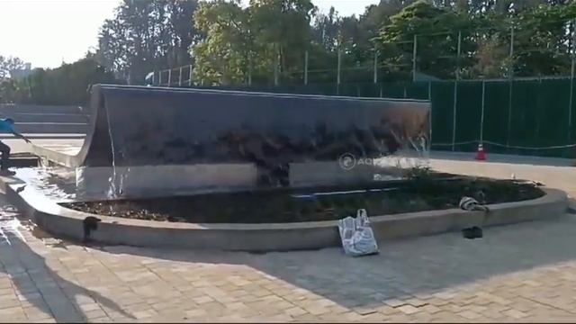 7 mtr wide waterfall installed and commissioned as per the design inputs of Aqvastar. #waterfall смотреть онлайн