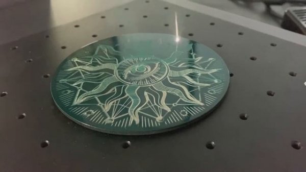 EM-Smart - 20W Fiber Laser Engravingng on metal card｜Fiber Laser Marking