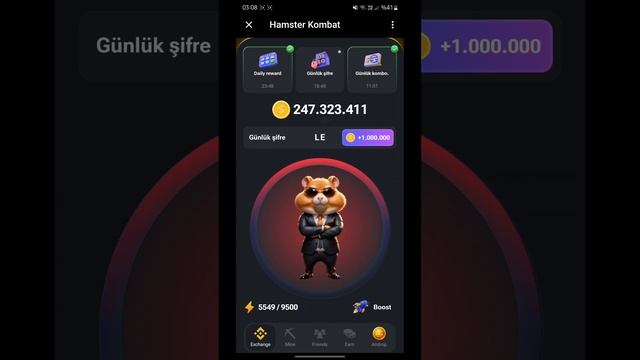 Hamster Kombat Günlük Şifre (01.07.2024) #hamsterkombat смотреть онлайн
