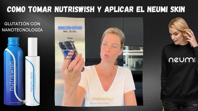 COMO CONSUMIR Y APLICAR NUTRISWISH Y NEUMI SKIN смотреть онлайн