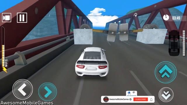 [Deadly Race] Impossible Track Speed Bump - AUDI R8 unlocked - Driving Games - Android Gameplay #3 смотреть онлайн