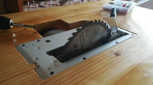 Переделка ручной дисковой пилы Интерскол в циркулярную настольную RA0LKG