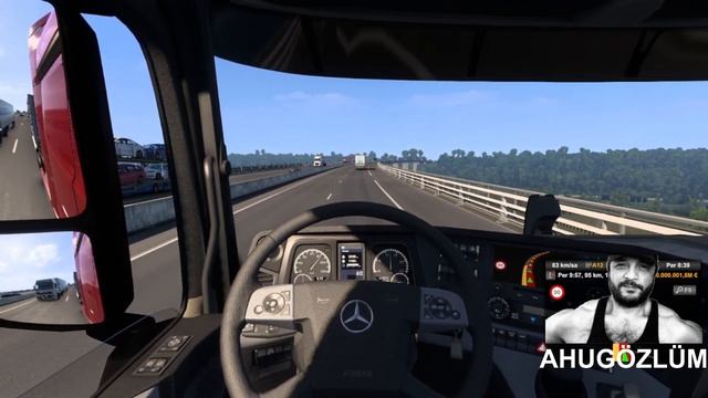 [Euro Truck Simulator 2] Mercedes-Benz Actros смотреть онлайн