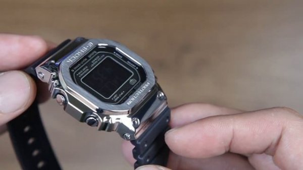 CASIO G-SHOCK GMW-B5000-1 MULTIBAND & BLUETOOTH - UNBOXING