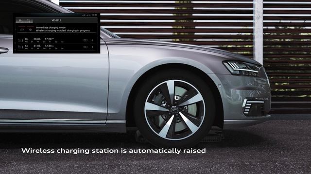 Audi A8 L e-tron - Wireless charging | AutoMotoTV смотреть онлайн