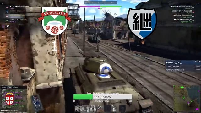 Torneo Girls und Panzer War Thunder Jaktosoka VS Yogurt Semi Final 2 смотреть онлайн