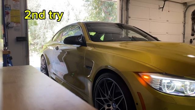 BMW F82 M4 Cold Start