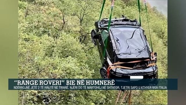 “Range Rover” bie në humnerë / Ndërrojnë jetë 2 të rinjtë në Tiranë, njëri do të martohej në shtato смотреть онлайн