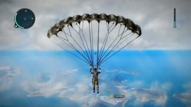 Just Cause 2 Parachuting Cross The Map