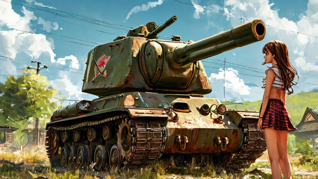 War Thunder -№24 бросаем бревна на КВ-2 смотреть онлайн