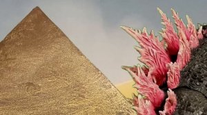 Godzilla X Kong: The New Empire | Egypt Battle |Stop Motion Animation