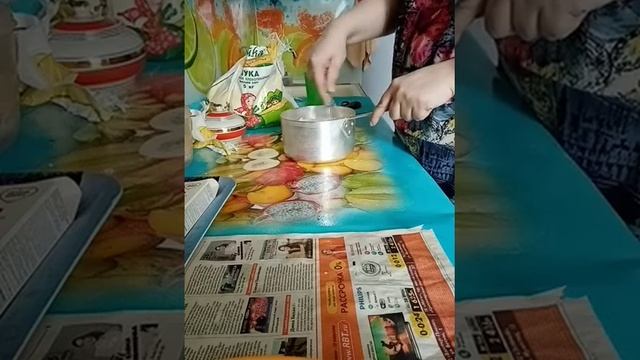 Делаю тесто на блины 🍪 смотреть онлайн