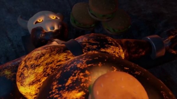 Burger Weight gain animation