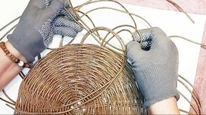 Салфетка из ротанга.